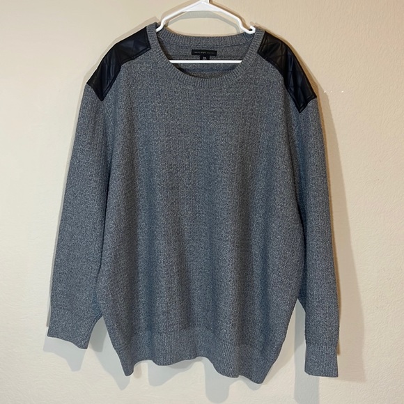 Twenty-eight Degrees Men's gray and black sweater. Size 3XL - Picture 1 of 7